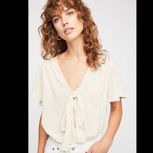 Free People Uptown Girl Bodysuit